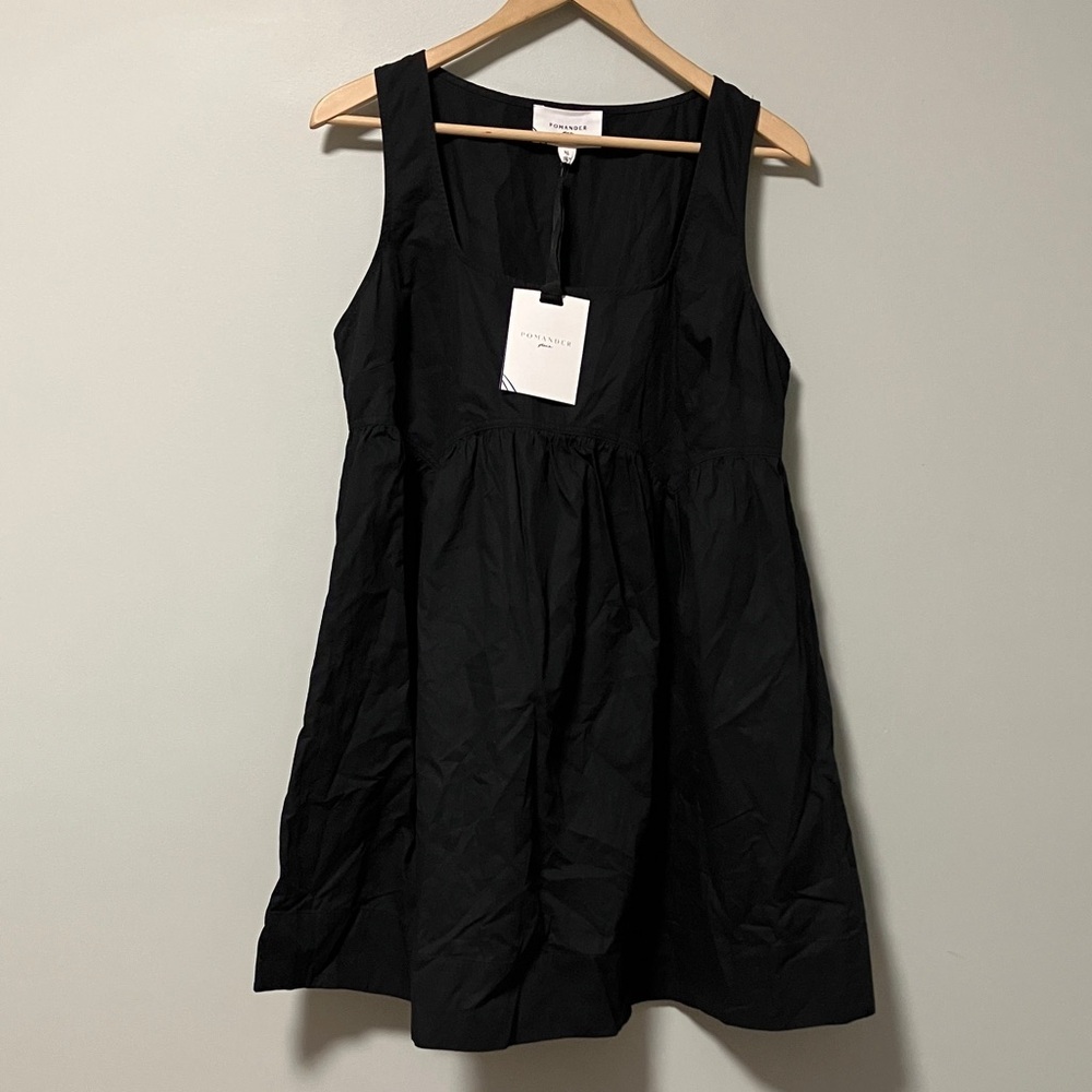 NWT Pomander Place Black Tunic Top